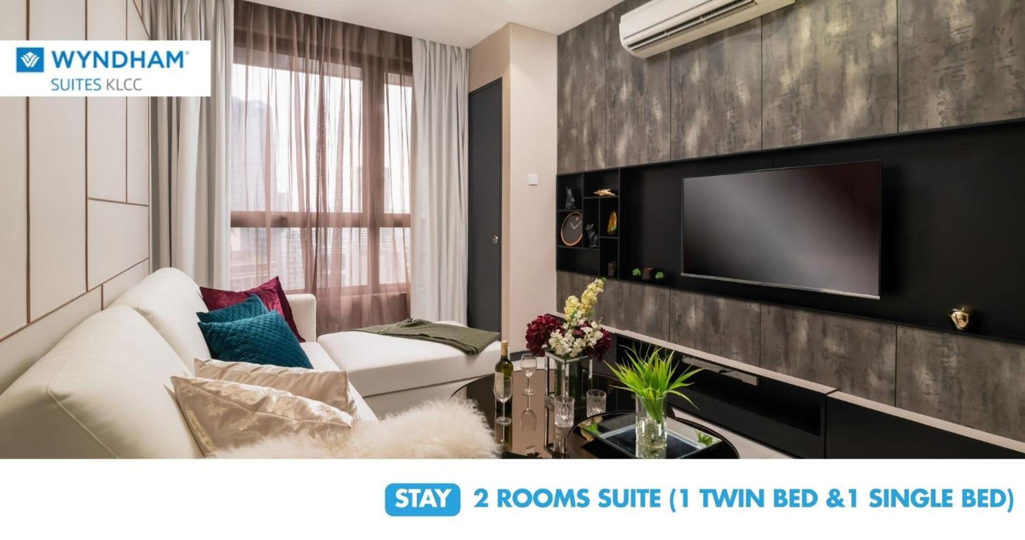 Wyndham Suites Klcc Kuala Lumpur Luaran gambar 2-room suite