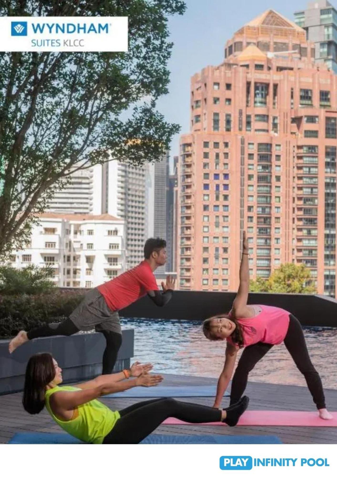 Wyndham Suites Klcc Kuala Lumpur Luaran gambar The Yoga Deck