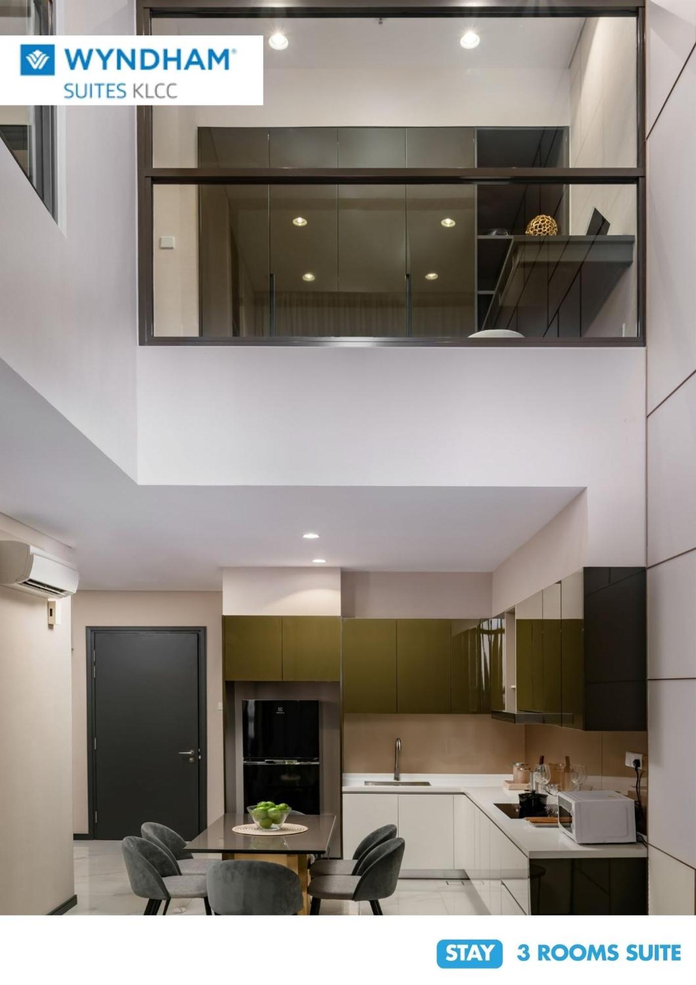 Wyndham Suites Klcc Kuala Lumpur Luaran gambar Interior of a house